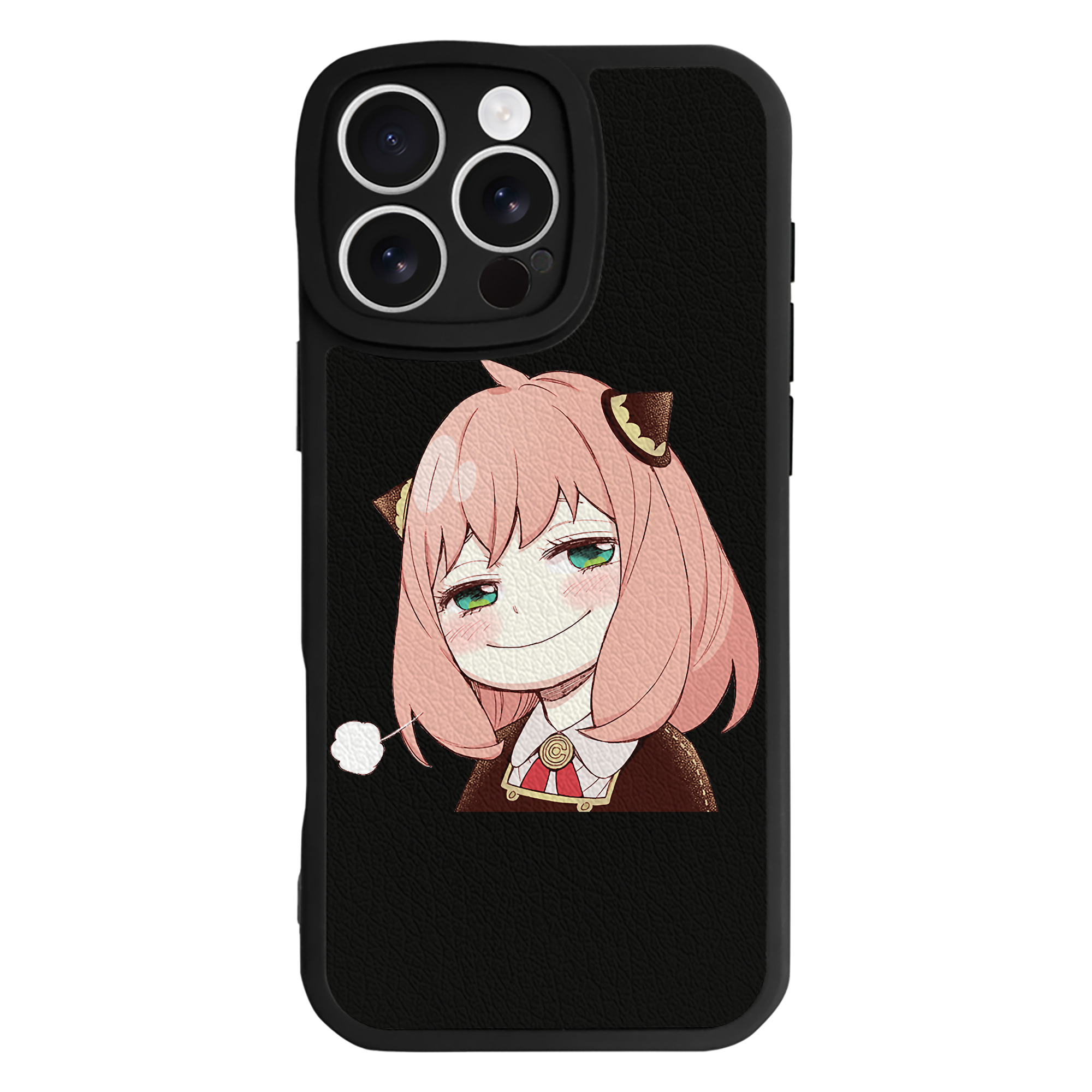 （画像用） SPY×FAMILY间谍家家酒 【iPhone 16シリーズ対応】シリコンスマホケース（レザー調） 材質：シリコン
